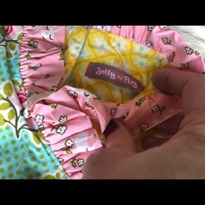 Jelly The Pug Dresses - EUC Jelly the Pug color patch dress! Jelly The Pug Dresses - EUC Jelly the Pug color patch dress!